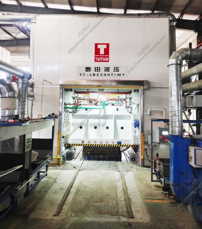 2500T SMC अटोमोबाइल भित्री भागहरु को लागी हाइड्रोलिक प्रेस गठन